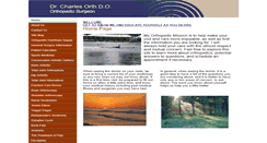 Desktop Screenshot of drcharlesorth.com